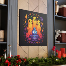 DistinctInk Canvas Wall Art with Finding Your Purpose in Life for Halloween LGBTQ+ Pride