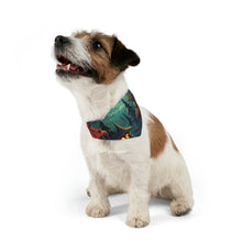 DistinctInk Adjustable Pet Banana Collar with Trick or Treat Fun Design for Halloween
