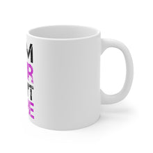 DistinctInk Glossy White Coffee / Tea Mug - Gym Hair Don't Care