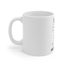 DistinctInk Glossy White Coffee / Tea Mug - Teacher Student Helping Homework Encourage