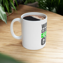 DistinctInk Glossy White Coffee / Tea Mug - World's Greatest Gamer Girl Video Games