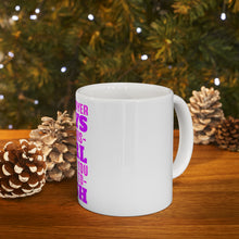 DistinctInk Glossy White Coffee / Tea Mug - Move Over Boys, Girls Show You How to Fish