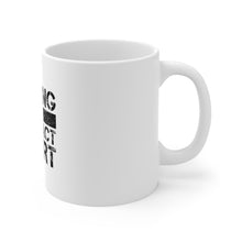DistinctInk Glossy White Coffee / Tea Mug - Fishing is a Contact Sport