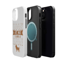 DistinctInk ToughCase for Apple iPhone, Compatible with MagSafe Charging - Look At Me I Am A Lion