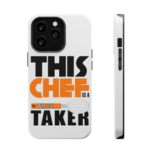 DistinctInk ToughCase for Apple iPhone, Compatible with MagSafe Charging - This Chef is a Whisk Taker
