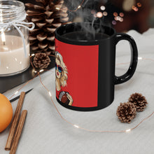 DistinctInk Black Coffee Mug - an In My Football Era design