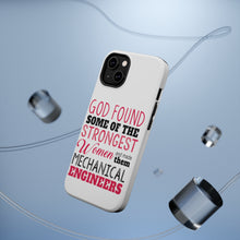 DistinctInk ToughCase for Apple iPhone, Compatible with MagSafe Charging - Strongest Women are Mechanical Engineers