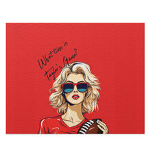 DistinctInk Jigsaw Puzzle with What Time Is Taylor's Game? design