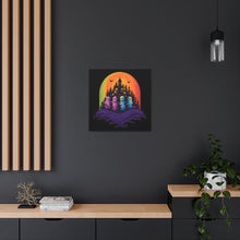 DistinctInk Canvas Wall Art with Discover Your True Path for Halloween LGBTQ+ Pride