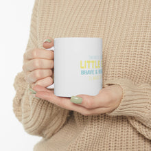 DistinctInk Glossy White Coffee / Tea Mug - Twinkle Little Star Brave & Beautiful You Are