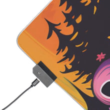 DistinctInk LED Gaming Mouse Pad with Discover Your True Path Design for Halloween  LGBTQ+ Pride
