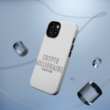 DistinctInk ToughCase for Apple iPhone, Compatible with MagSafe Charging - Crypto Millionaire - Coming Soon