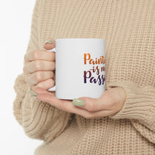 DistinctInk Glossy White Coffee / Tea Mug - Painting is My Passion