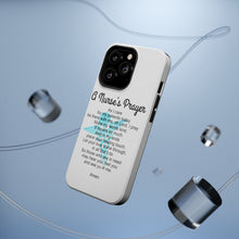 DistinctInk ToughCase for Apple iPhone, Compatible with MagSafe Charging - A Nurse's Prayer
