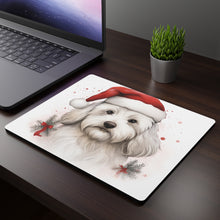 DistinctInk Mouse Pad - 1/4" Foam Rubber - Coton de Tulear