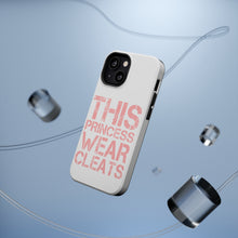 DistinctInk ToughCase for Apple iPhone, Compatible with MagSafe Charging - This Princess Wear Cleats