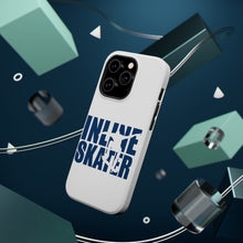 DistinctInk ToughCase for Apple iPhone, Compatible with MagSafe Charging - Inline Skater - Skating