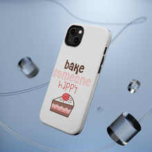 DistinctInk ToughCase for Apple iPhone, Compatible with MagSafe Charging - Bake Someone Happy