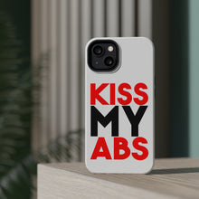 DistinctInk ToughCase for Apple iPhone, Compatible with MagSafe Charging - Kiss My Abs