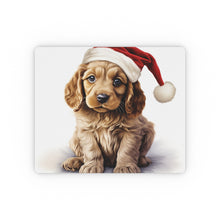 DistinctInk Mouse Pad - 1/4" Foam Rubber - Cocker Spaniel Puppy Drawing