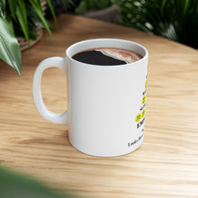 DistinctInk Glossy White Coffee / Tea Mug - No Thanks Looks Like a Pyramid Scheme