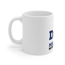 DistinctInk Glossy White Coffee / Tea Mug - Dad and Mechanic - Nothing Scares Me