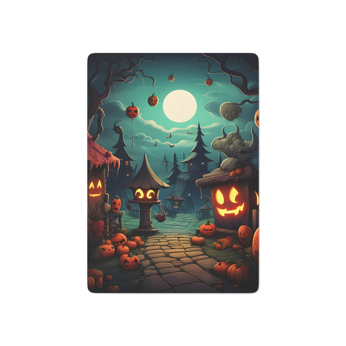 DistinctInk Playing / Poker Cards with Trick or Treat Fun Design for Halloween