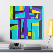 Pablo D'Azure - Mid-Century Modern Canvas Wall Art Decor