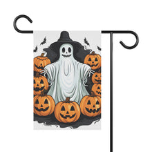 DistinctInk Garden & House Banner / Flag with Ghost Skeleton Pumpkins Pattern Design for Halloween