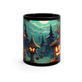 Black Coffee Mug - Trick or Treat Fun for Halloween