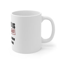DistinctInk Glossy White Coffee / Tea Mug - Job Is Top Secret - Don’t Know What I'm Doing