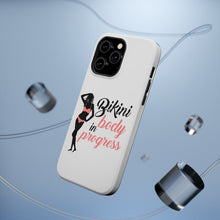DistinctInk ToughCase for Apple iPhone, Compatible with MagSafe Charging - Bikini Body in Progress