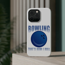 DistinctInk ToughCase for Apple iPhone, Compatible with MagSafe Charging - Bowling That's How I Roll