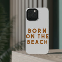 DistinctInk ToughCase for Apple iPhone, Compatible with MagSafe Charging - Born on the Beach
