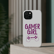 DistinctInk ToughCase for Apple iPhone, Compatible with MagSafe Charging - Gamer Girl - Video Games