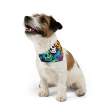 DistinctInk Adjustable Pet Banana Collar with Creating Lasting Memories Design for Halloween LGBTQ+ Pride