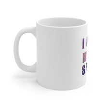 DistinctInk Glossy White Coffee / Tea Mug - I Need My Space - Astronomy