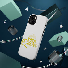 DistinctInk ToughCase for Apple iPhone, Compatible with MagSafe Charging - Yoga Queen Crown