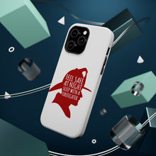 DistinctInk ToughCase for Apple iPhone, Compatible with MagSafe Charging - Feel Safe at Night Sleep with a Firefighter