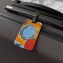 Franklin Guthrie - Mid-Century Modern Design Printed on a Custom Luggage Tag