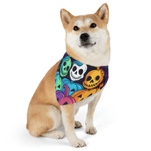 DistinctInk Adjustable Pet Banana Collar with Creating Lasting Memories Design for Halloween LGBTQ+ Pride