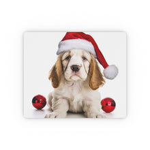 DistinctInk Mouse Pad - 1/4" Foam Rubber - Clumber Spaniel Puppy