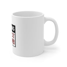DistinctInk Glossy White Coffee / Tea Mug - Twerking Do Not Disturb