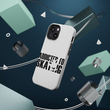 DistinctInk ToughCase for Apple iPhone, Compatible with MagSafe Charging - Addicted to Skating