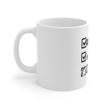 DistinctInk Glossy White Coffee / Tea Mug - Call in Sick, Turn Off Phone, Go Fishing