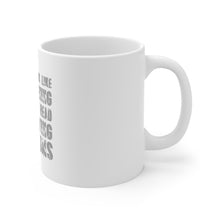 DistinctInk Glossy White Coffee / Tea Mug - In My Head, I'm Playing Drums