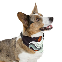 DistinctInk Adjustable Pet Banana Collar with Silly Specter Sprites Design for Halloween