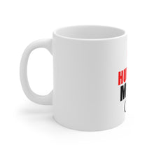 DistinctInk Glossy White Coffee / Tea Mug - Hunting Mode - ON