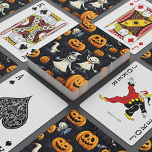 DistinctInk Playing Poker Cards with The Halloween Spell Design for Halloween