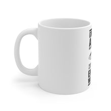 DistinctInk Glossy White Coffee / Tea Mug - Teach Man to Fish, Get Rid of Him for Weekend